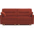 SCHLAFSOFA in Textil Orange - Buchefarben/Orange, KONVENTIONELL, Holz/Textil (184/92/91cm) - Sedda SCHLAFSOFA in Textil Orange - Buchefarben/Orange, KONVENTIONELL, Holz/Textil (184/92/91cm) - Sedda
