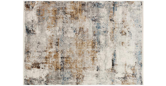 VINTAGE-TEPPICH 160/230 cm Le Mans Grau, Schwarz - Schwarz/Grau, Design, Textil (160/230cm) - Dieter Knoll