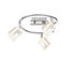 LED-STRAHLER - Chromfarben, Design, Kunststoff/Metall (49/17,5cm) - Novel LED-STRAHLER - Chromfarben, Design, Kunststoff/Metall (49/17,5cm) - Novel