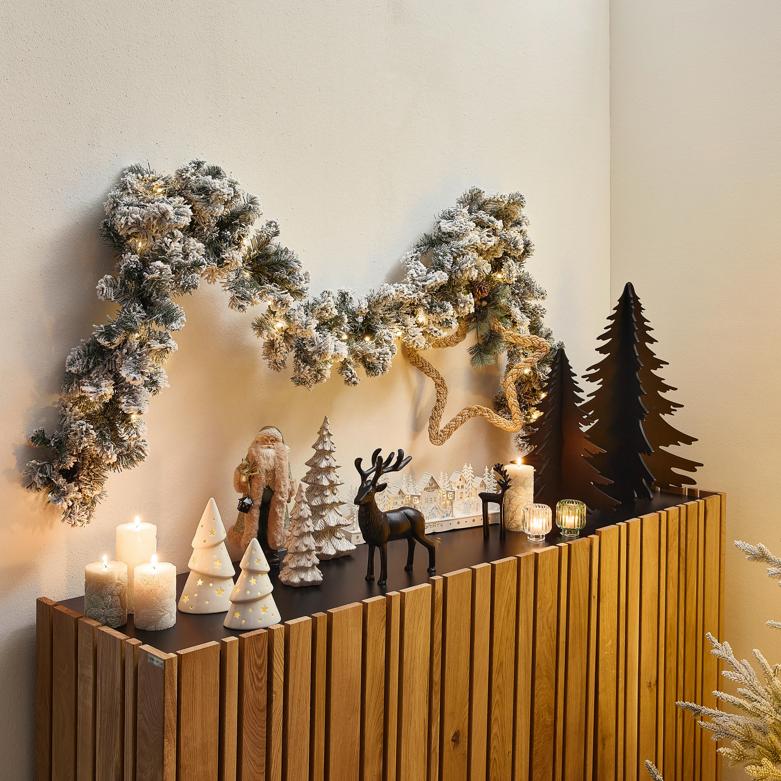 LED-DEKOLEUCHTE 6,00/45,00/15,00 cm - Weiß, Basics, Kunststoff (6,00/45,00/15,00cm) - X-Mas