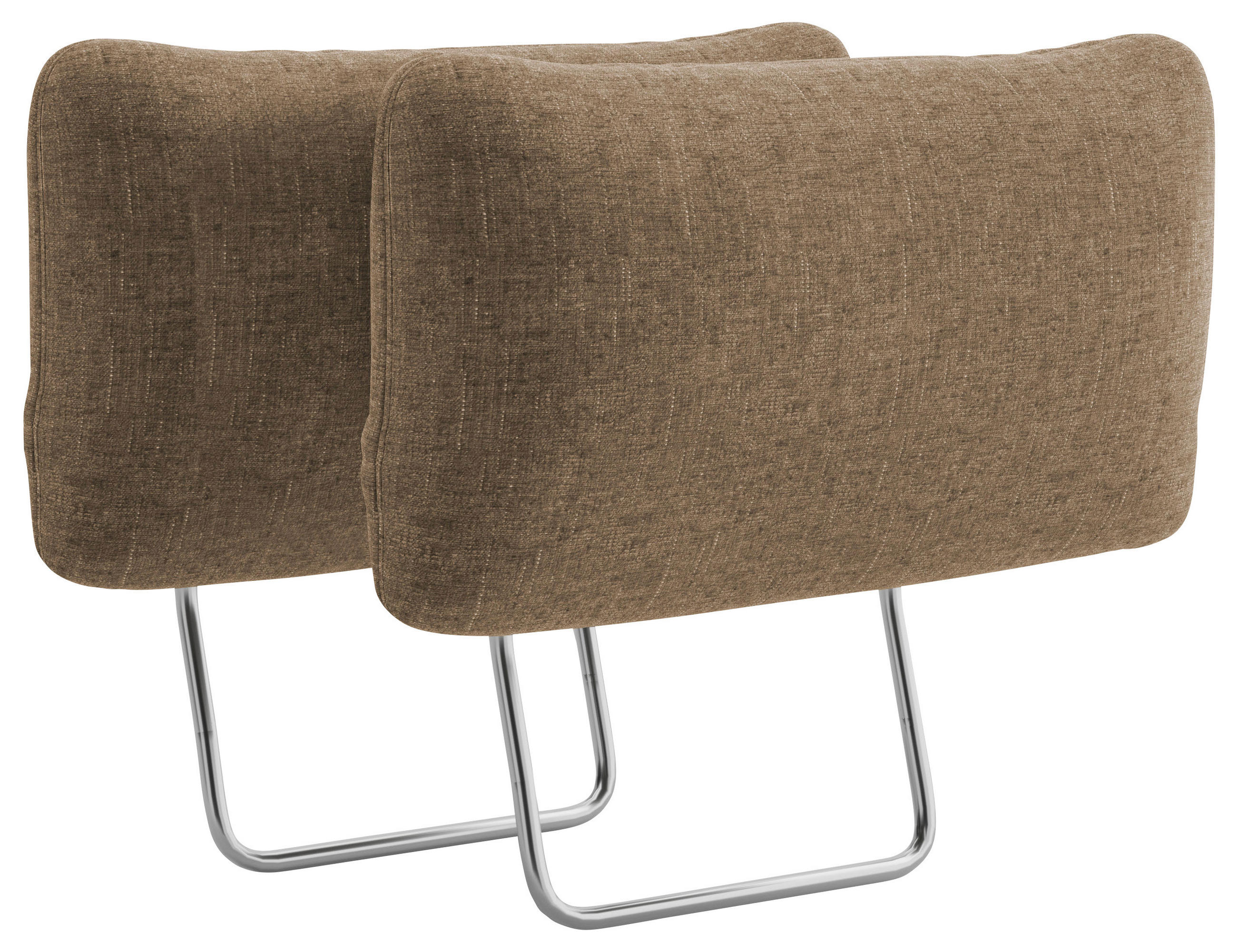 KOPFSTÜTZE - Hellbraun, KONVENTIONELL, Textil (50/25/12cm) - Sit & More