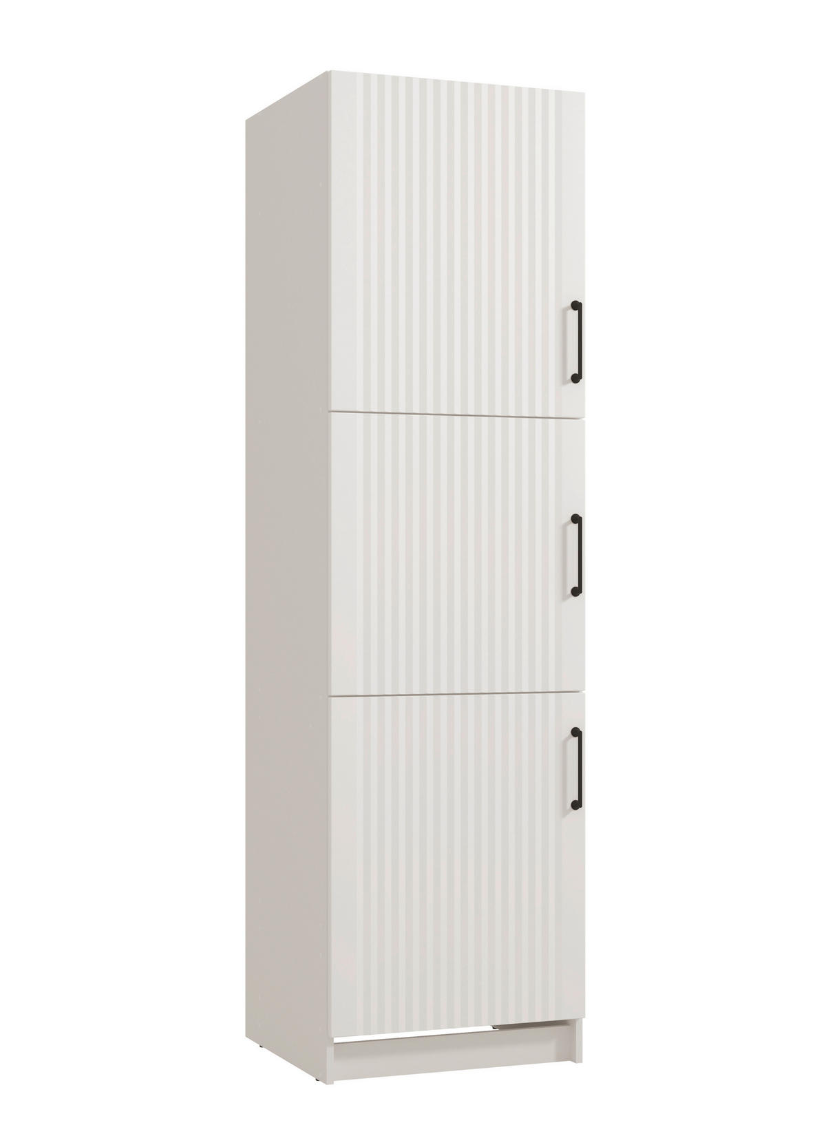 EDÉNYTÁROLÓ SZEKRÉNY - ezüsttölgy színű, Basics, faalapú anyag (60/217/58cm) - Carryhome