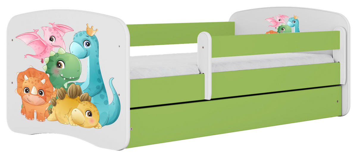 KINDER-/JUNIORBETT - Birkefarben/Weiß, MODERN, Holz/Holzwerkstoff (80/160cm) - MID.YOU