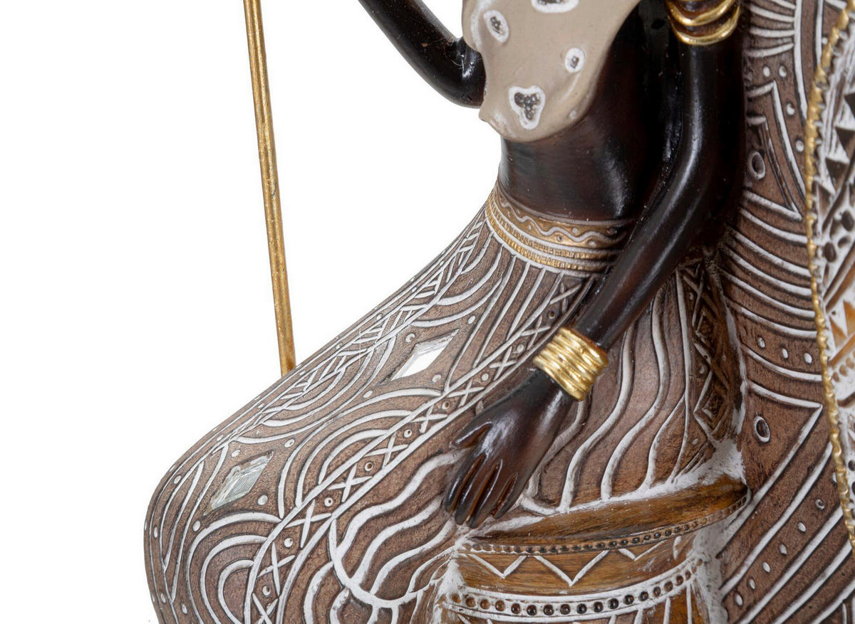 SKULPTUR - Multicolor, Basics, Kunststoff (16.5/38/11.5cm)