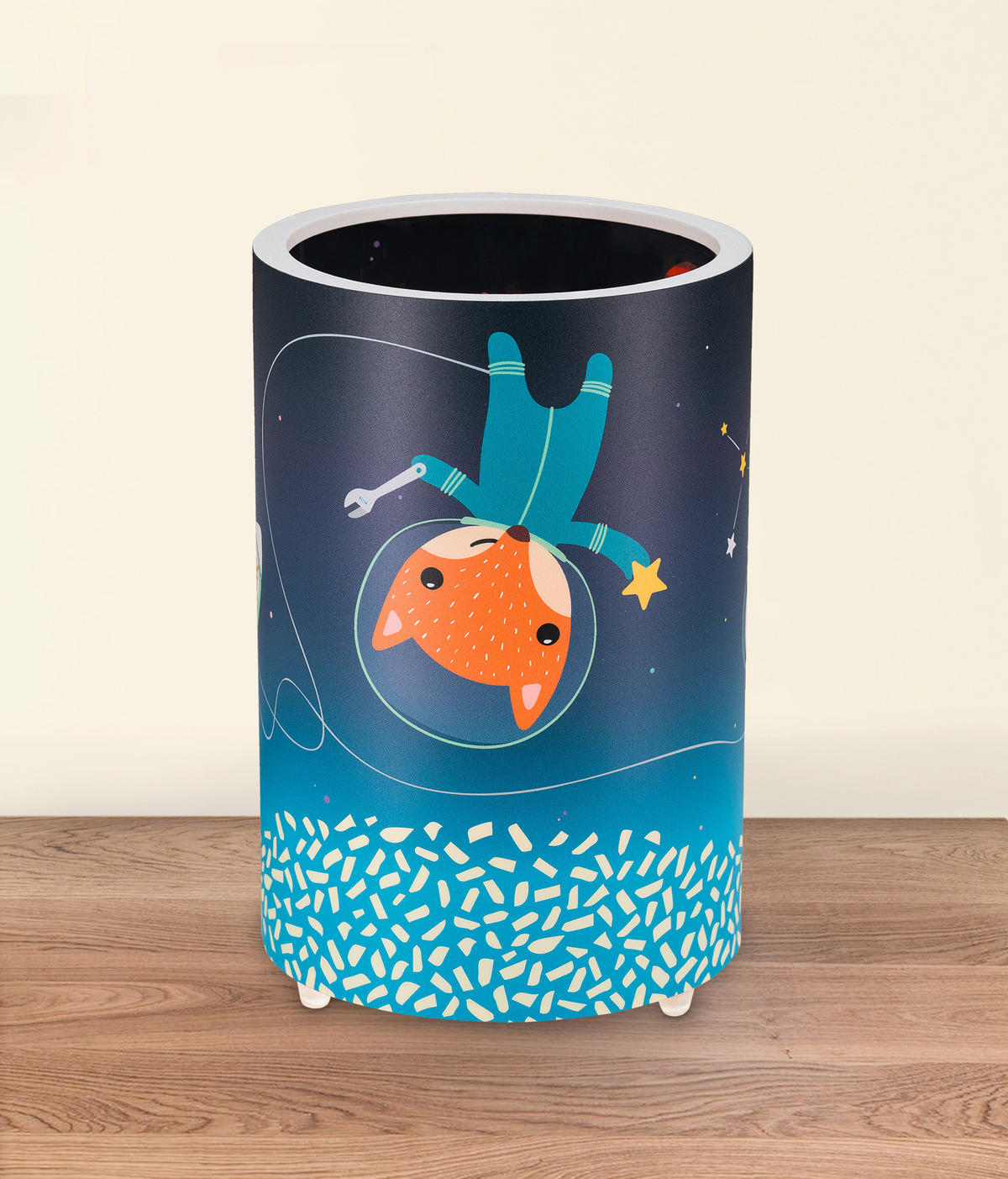 KINDERTISCHLEUCHTE 20/25 cm   - Blau, Basics, Kunststoff (20/25cm)