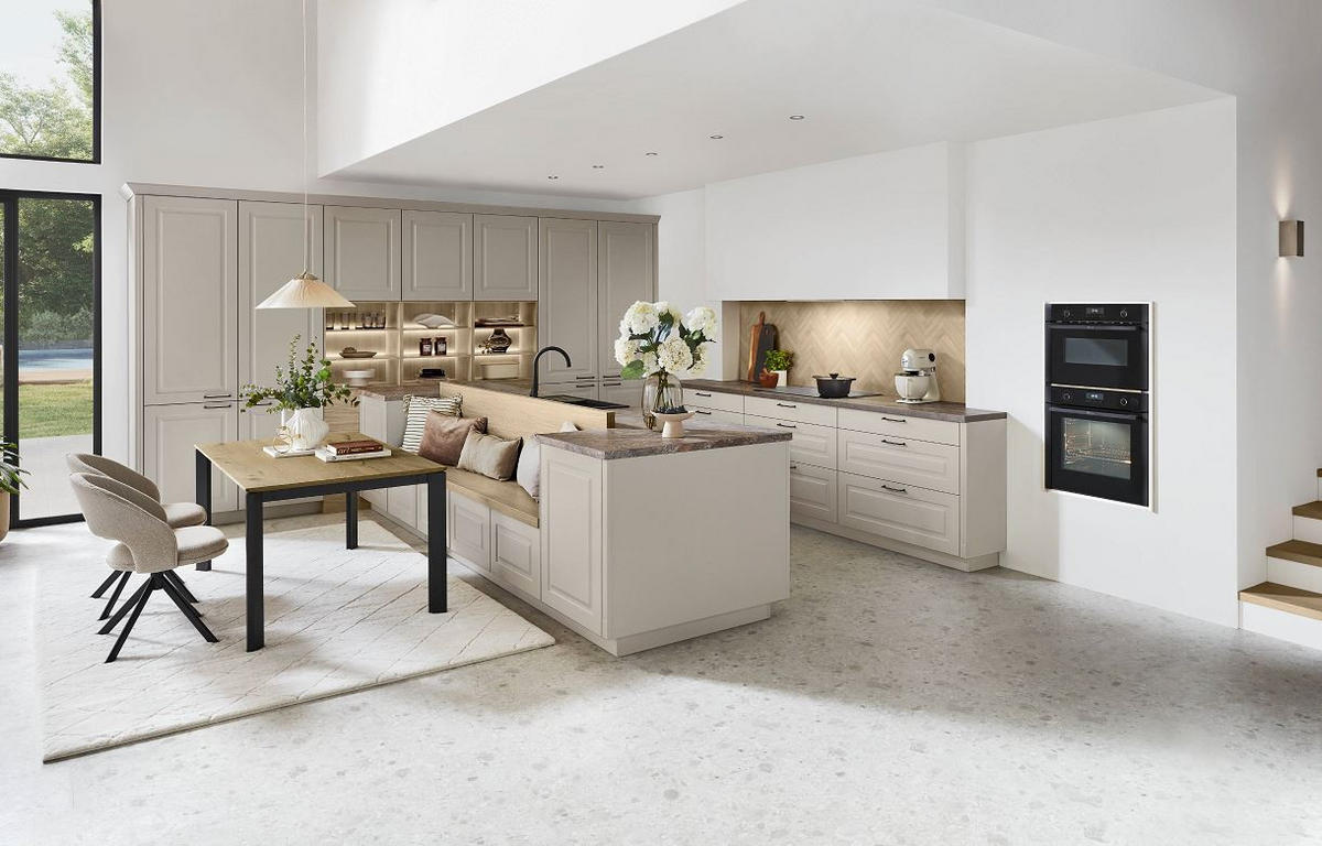 BEÉPÍTHETŐ KONYHA - magnólia, Design, faalapú anyag - Celina