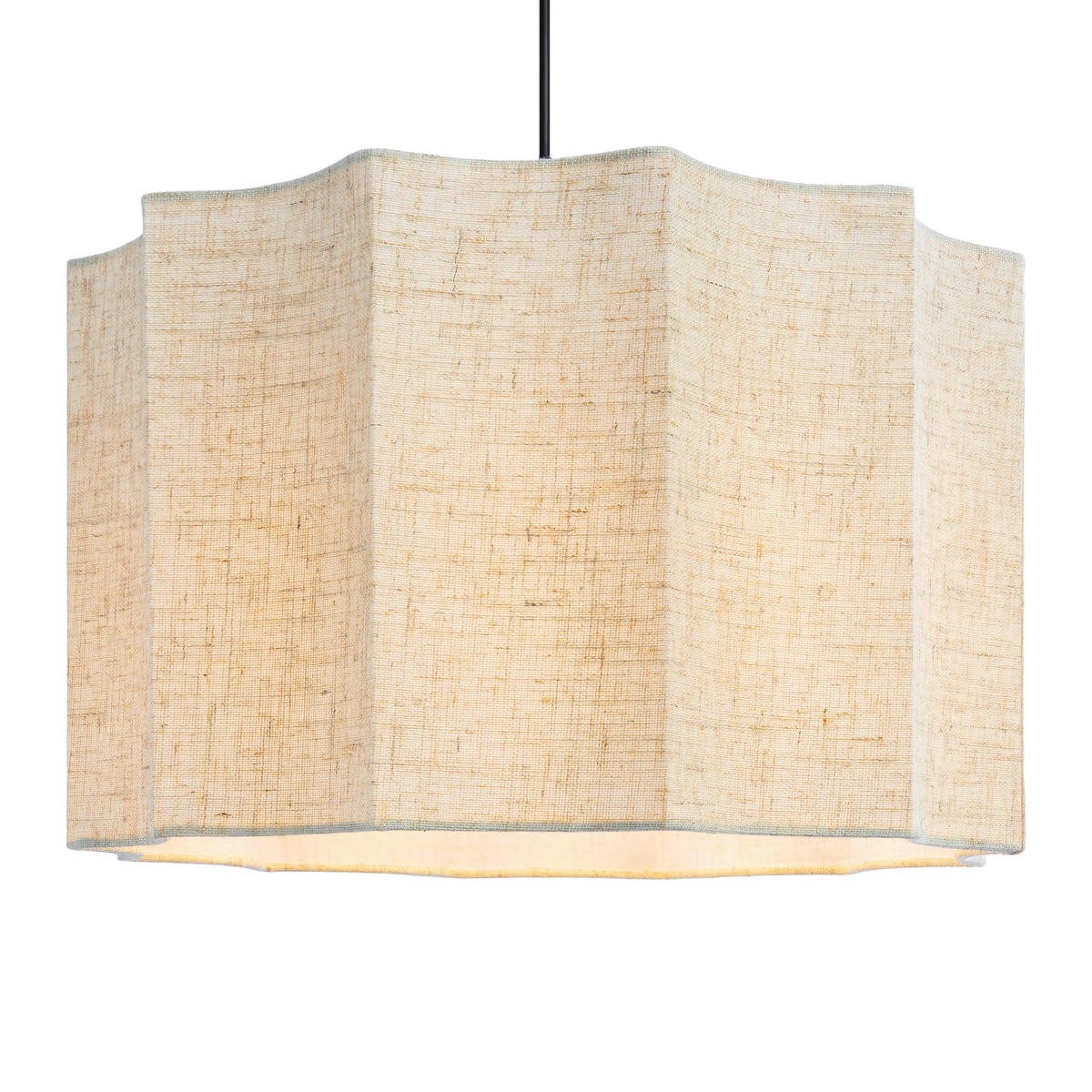 HÄNGELEUCHTE 38/120 cm  - Naturfarben, Trend, Kunststoff/Textil (38/120cm) - Novel