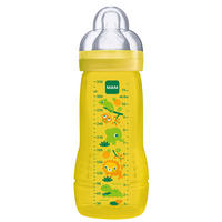 BABYTRINKFLASCHE  - Blau/Gelb, Basics, Kunststoff (6,8/22,0/6,8cm) - MAM
