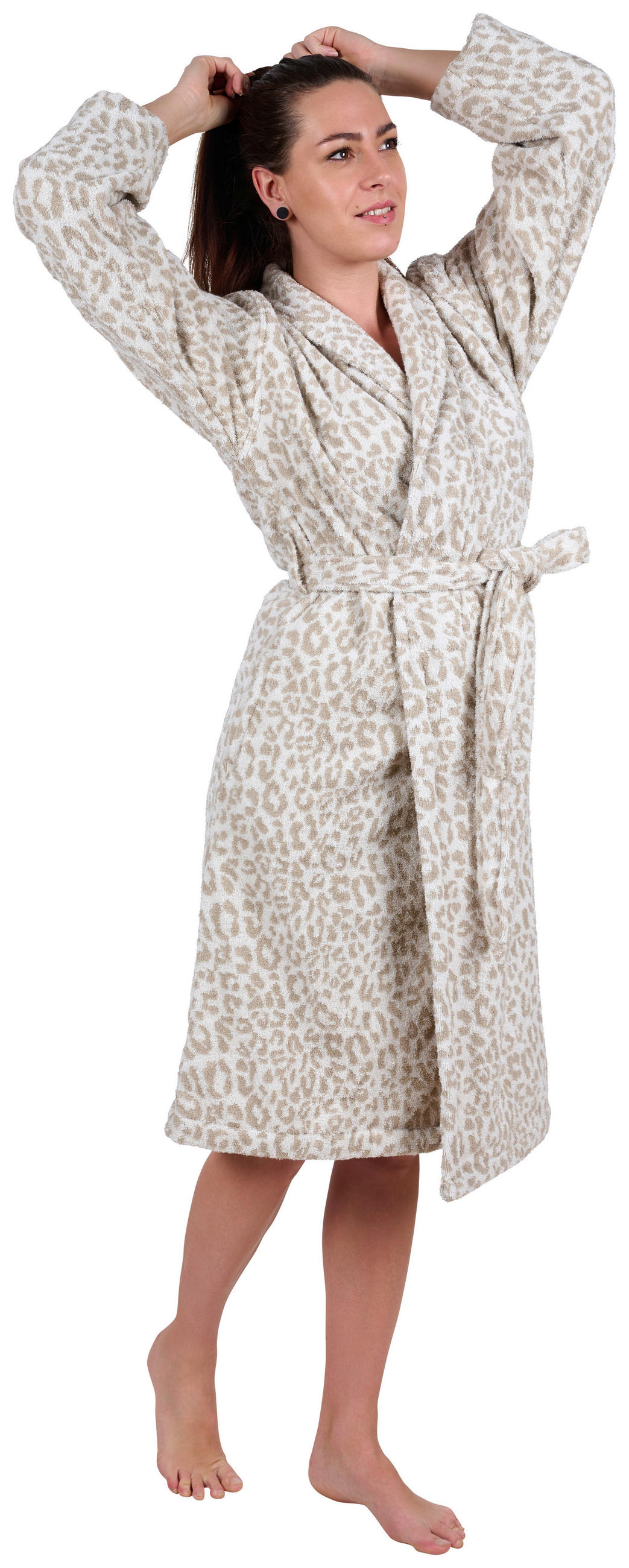 BADEMANTEL M Unisex  - Beige, Konventionell, Textil (Mnull) - Dieter Knoll