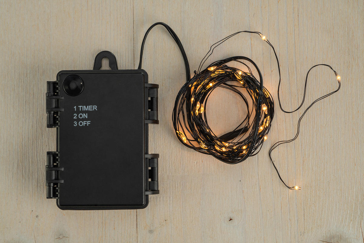 LED-DEKOLEUCHTE - Schwarz, Basics, Metall (500cm)