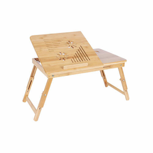 LAPTOPTISCH Bambus Naturfarben  - Naturfarben, Basics, Holz (55/35/29cm) - Boxxx