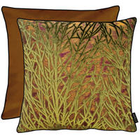 KISSENHÜLLE 46/46 cm  - Braun/Grün, Design, Textil (46/46cm) - Apelt