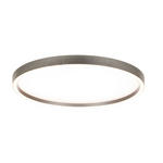 LED-DECKENLEUCHTE 48,5/5,5 cm   - Alufarben, Basics, Metall (48,5/5,5cm) - Novel