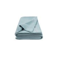 FLEECEDECKE Soft Greeny 140/190 cm  - Hellblau, KONVENTIONELL, Textil (140/190cm) - Zoeppritz
