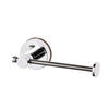 TOILETTENPAPIERHALTER  in Metall, Kunststoff  - Chromfarben, Basics, Kunststoff/Metall (17,8/6,5/7,4cm) - Sadena