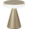 LED-TISCHLEUCHTE Neutra 17/20 cm   - Goldfarben, Basics, Kunststoff/Metall (17/20cm) - Fabas Luce