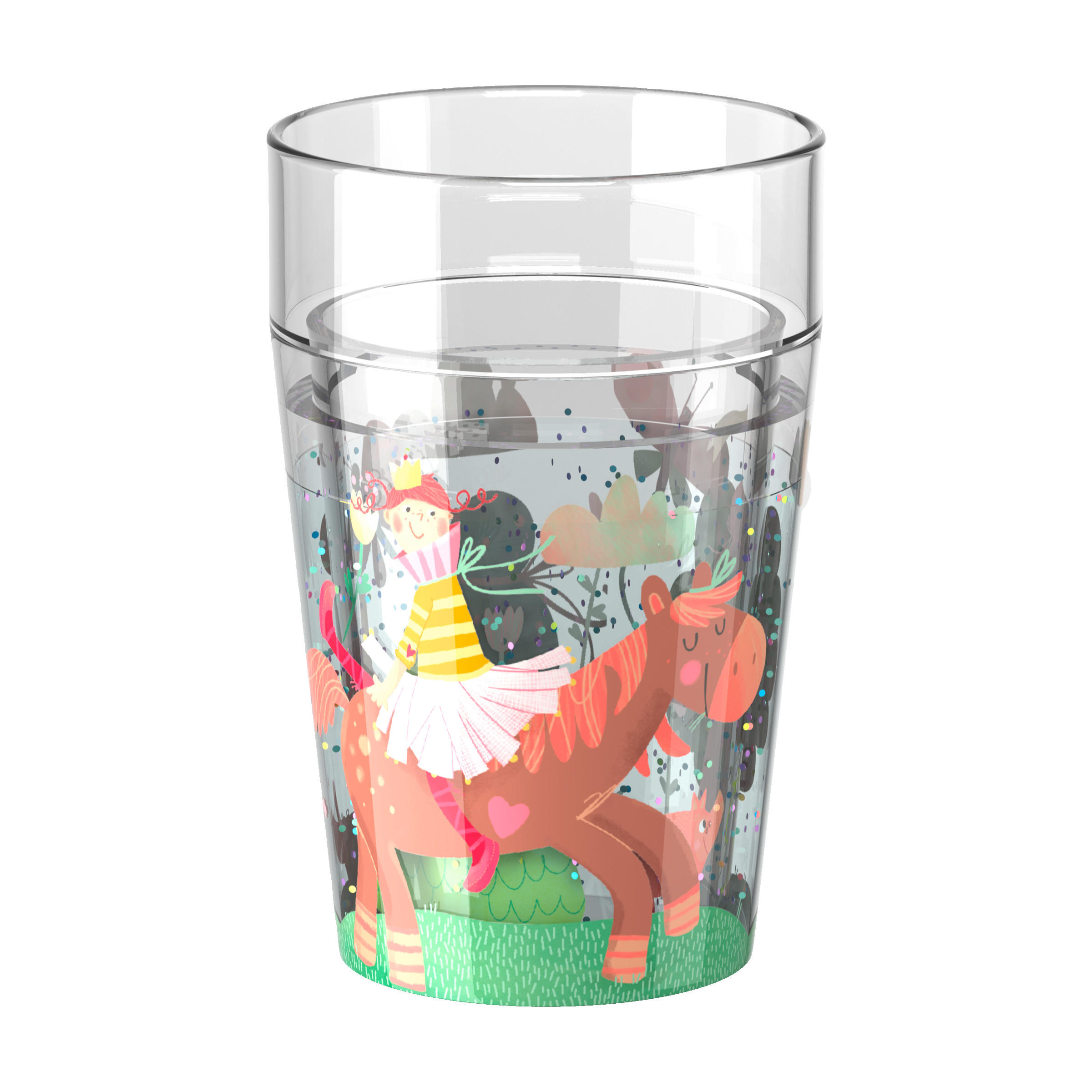 KINDERBECHER  - Multicolor, Basics, Kunststoff (7,5/11cm) - Haba