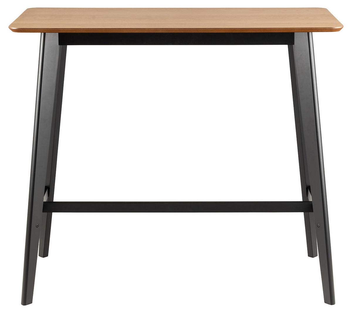 BARSKI STOL  crna, boje hrasta  drvo, drvni materijal      - boje hrasta/crna, Moderno, drvni materijal/drvo (120/105/60cm) - Carryhome