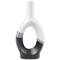 VAS 26 cm  - vit/svart, Basics, keramik (6/26/13cm)