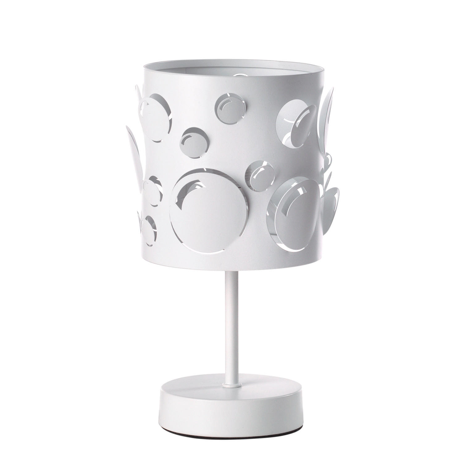 KINDERTISCHLEUCHTE 15/22 cm   - Weiß, Design, Metall (15/22cm)
