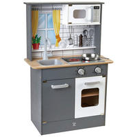 KINDERKÜCHE  - Grau, Basics, Holz (60/30/89cm) - Hape