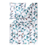 BETTWÄSCHE Impulse 155/220 cm  - Hellblau, Design, Textil (155/220cm) - Estella