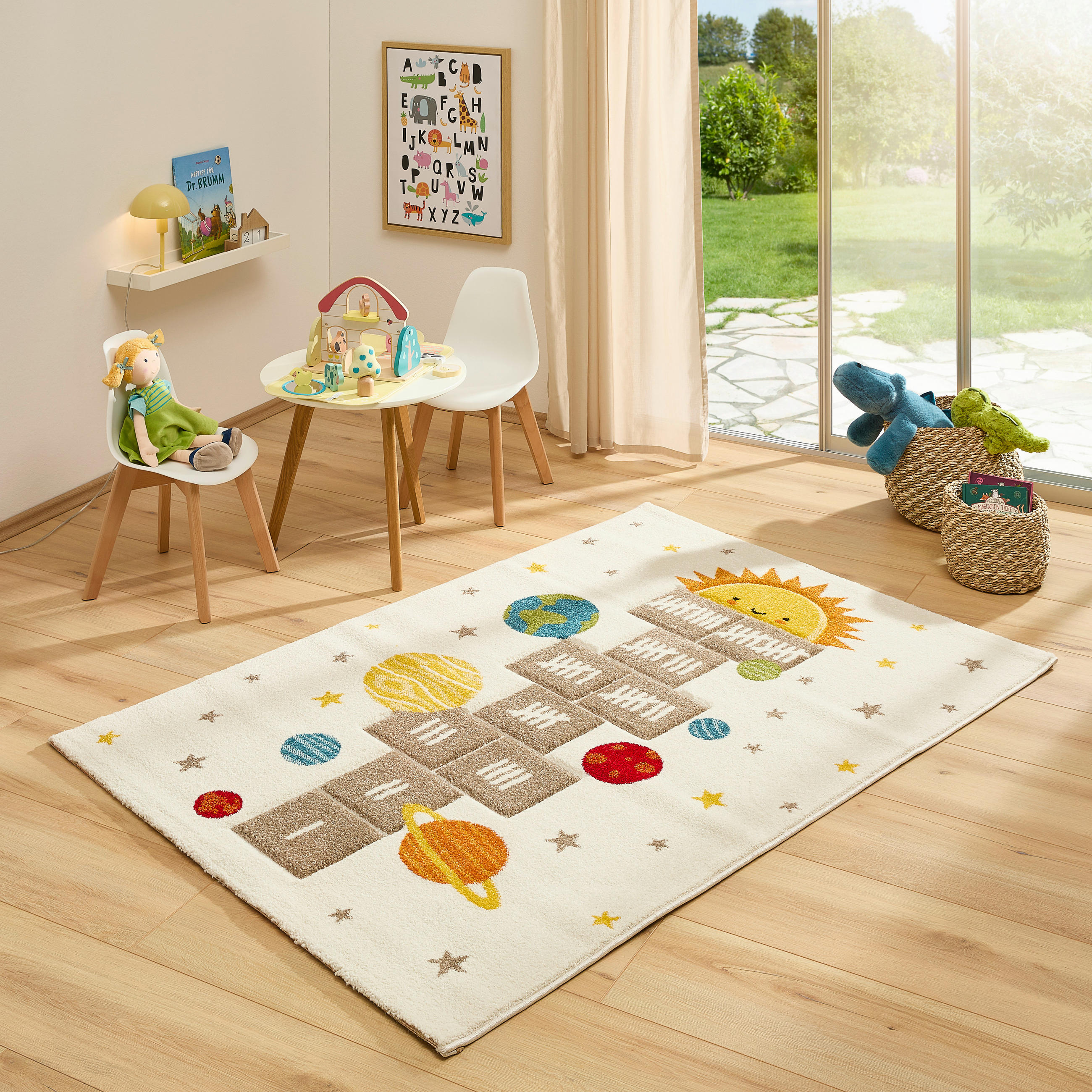 KINDERTEPPICH 80/150 cm  - Multicolor/Creme, Trend, Textil (80/150cm) - Ben'n'jen