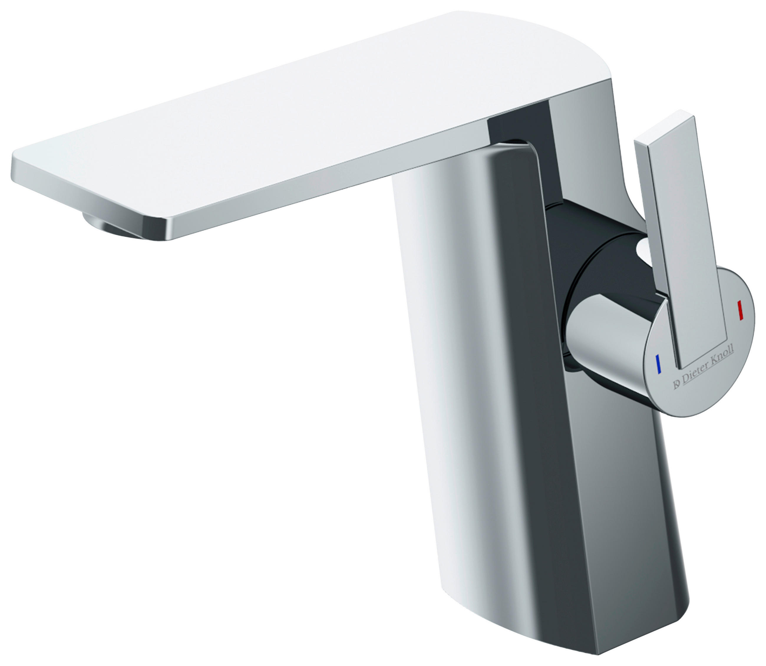 WASCHTISCHARMATUR 3,5/15,3/18 cm  - Chromfarben, MODERN, Metall (3,5/15,3/18cm) - Dieter Knoll