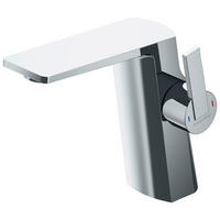 WASCHTISCHARMATUR 3,5/15,3/18 cm  - Chromfarben, MODERN, Metall (3,5/15,3/18cm) - Dieter Knoll