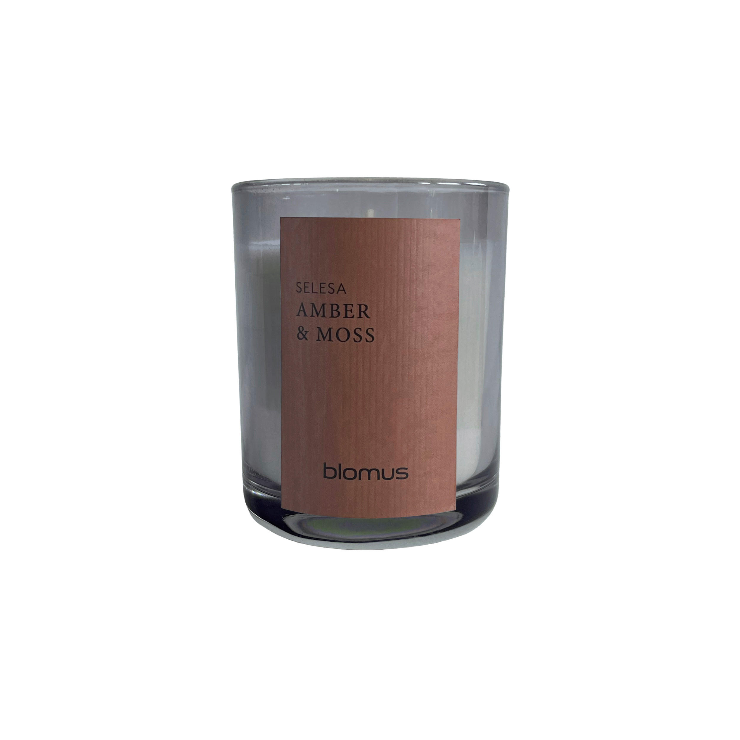 DUFTKERZE SELESA  - Grau, Trend, Glas (6/8cm) - Blomus