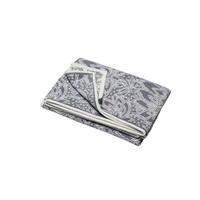 WOHNDECKE 135/200 cm  - Weiß/Grau, KONVENTIONELL, Textil (135/200cm) - David Fussenegger