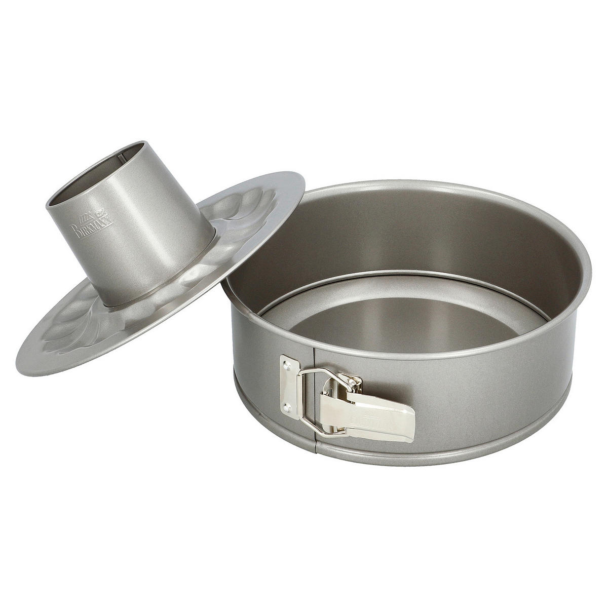 SPRINGFORM  - Silberfarben, KONVENTIONELL, Metall (24/8,5/24cm) - Birkmann