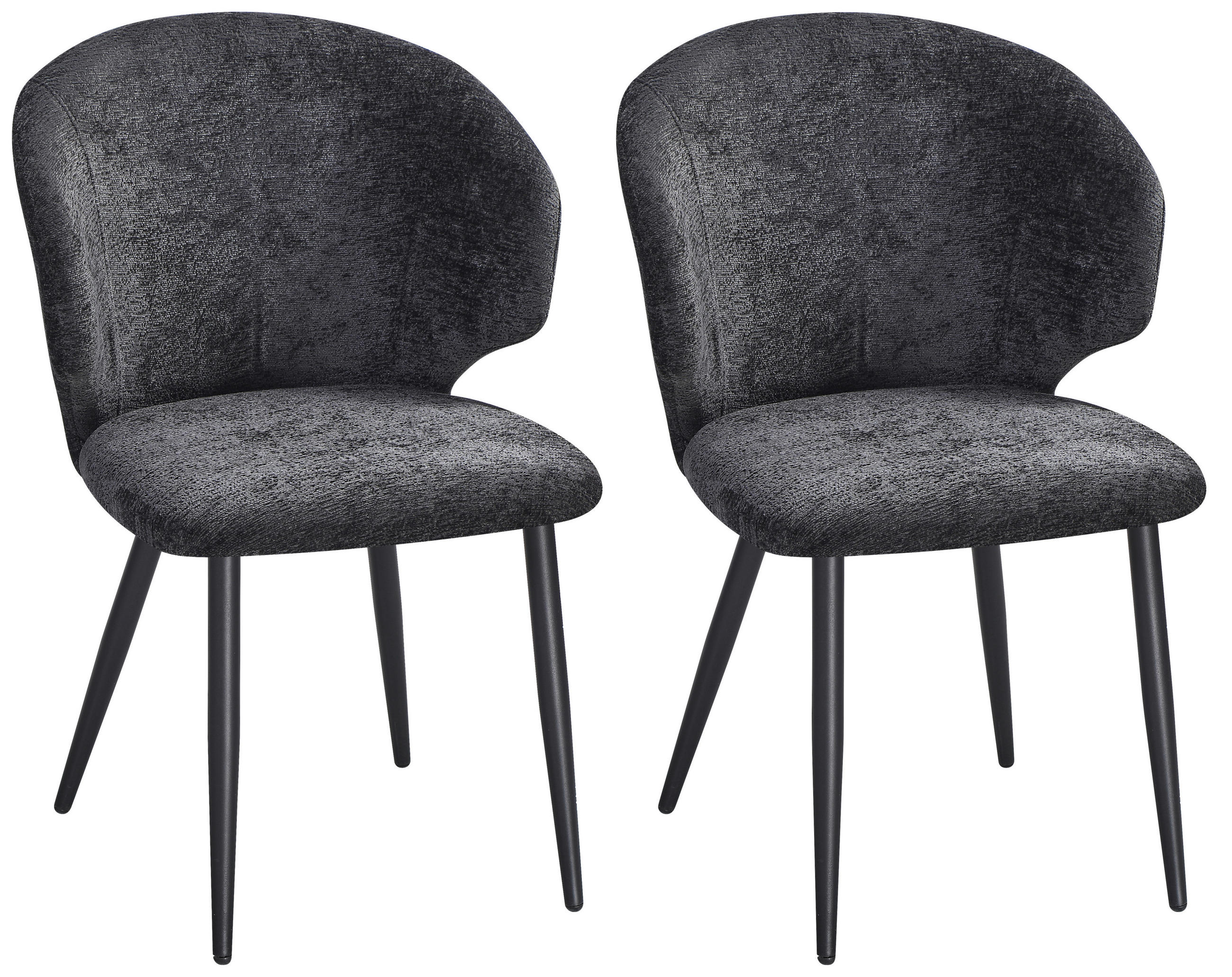 Vierfußstuhl Sindy Chinelle Schwarz