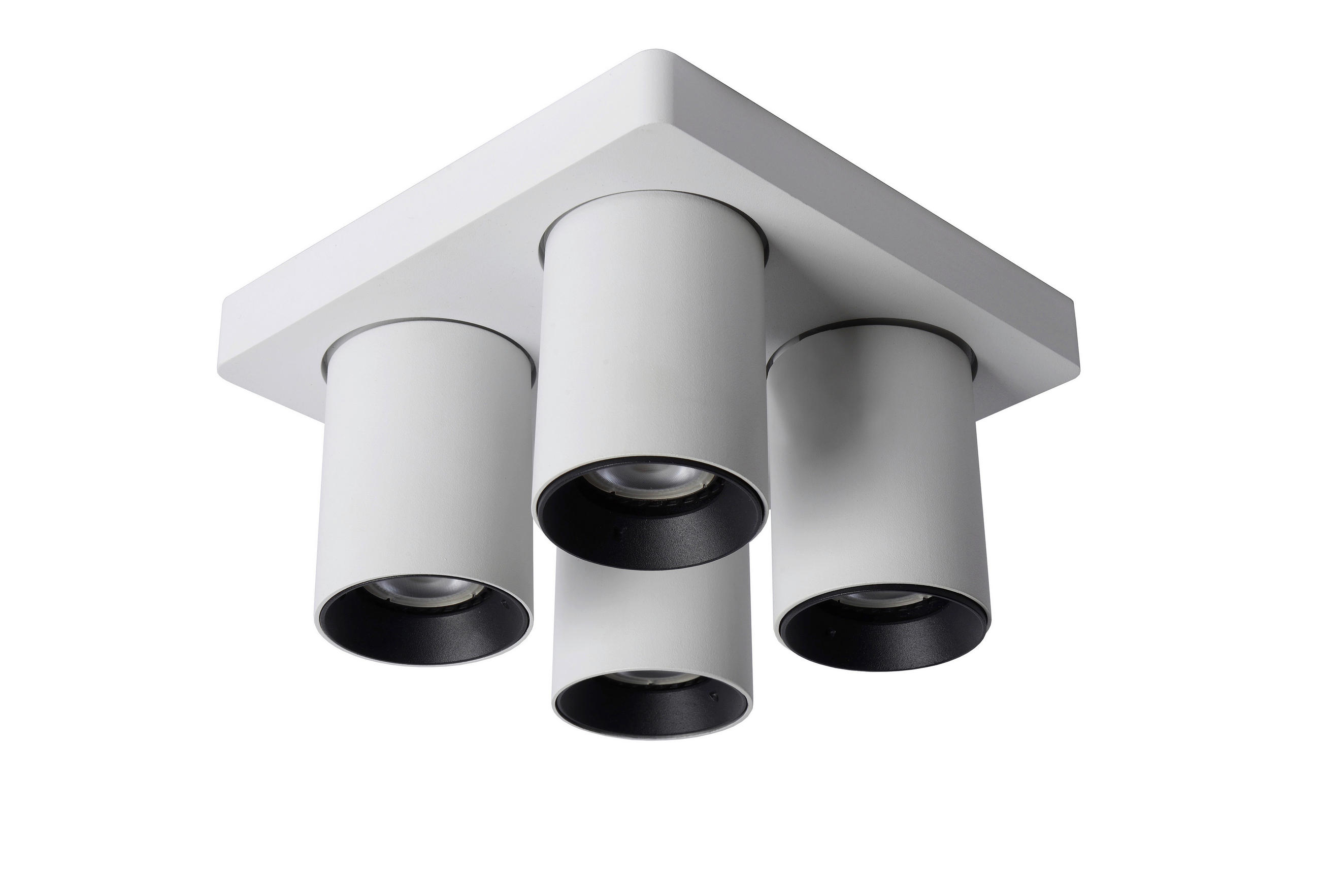LED-STRAHLER - Weiss, Konventionell, Metall (20/20/11.5cm) - Lucide