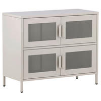 SIDEBOARD  in 90/75/40 cm  - Beige, Design, Metall (90/75/40cm) - Livetastic