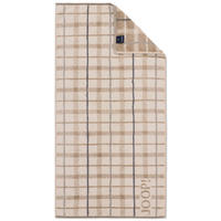 HANDTUCH Contour Checked Creme, Beige  - Beige/Creme, Design, Textil (50/100cm) - Joop!