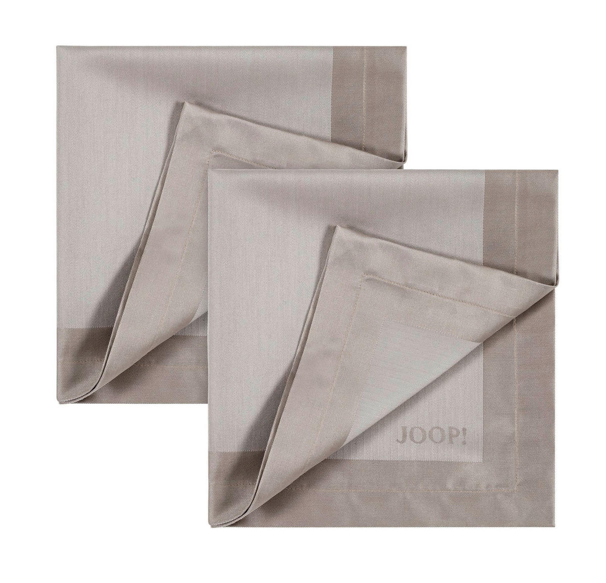 SERVIETTE 2ER-SET 50/50 cm   - Sandfarben, Basics, Textil (50/50cm) - Joop!
