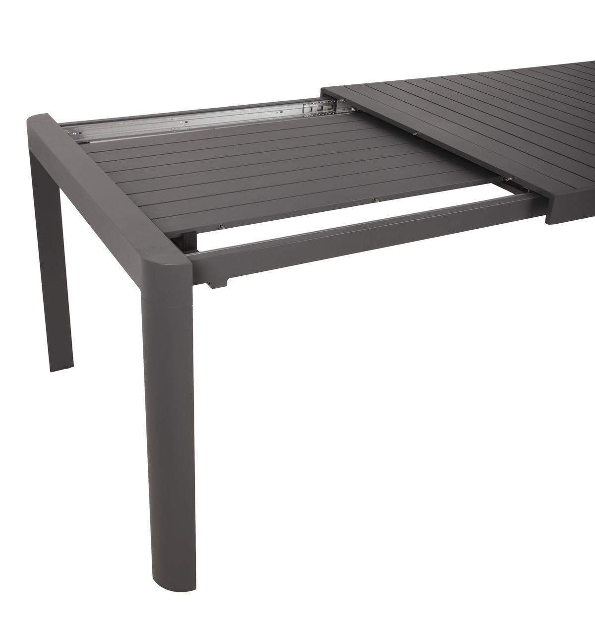 GARTENTISCH 195/100/75 cm  - Anthrazit, Basics, Metall (195/100/75cm) - Gardenson