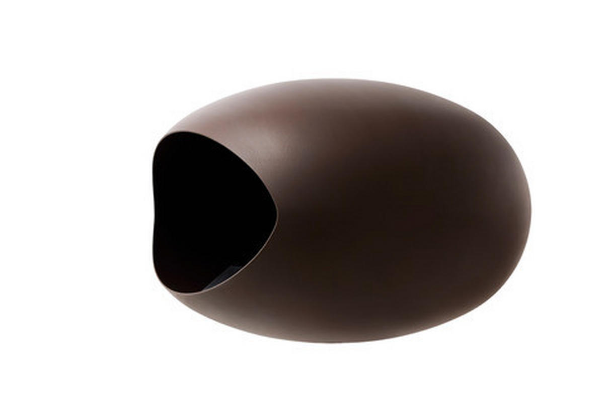 LE FEU DOME KAMIN NA ETANOL - mokka, Basics, metal (59/68/106cm)