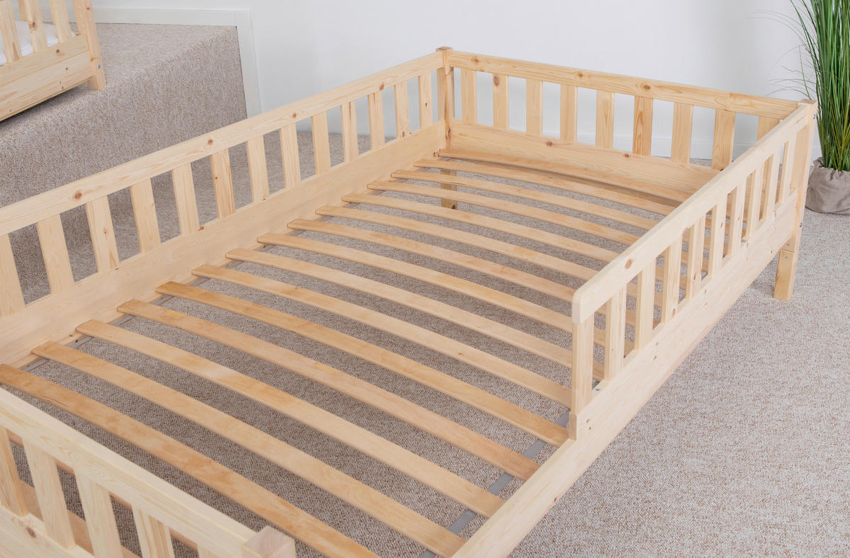 HAUSBETT 90/200 cm Naturfarben  - Naturfarben, Modern, Holz (90/200cm) - MID.YOU
