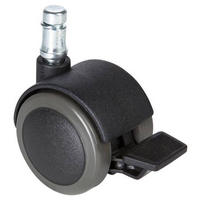 DREHSTUHLROLLE - Schwarz, Basics, Kunststoff/Metall (5,1/6/5cm) - MID.YOU