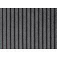 SCHLAFSOFA in Cord Graphitfarben  - Schwarz/Graphitfarben, Design, Kunststoff/Textil (250/92/105cm) - Carryhome