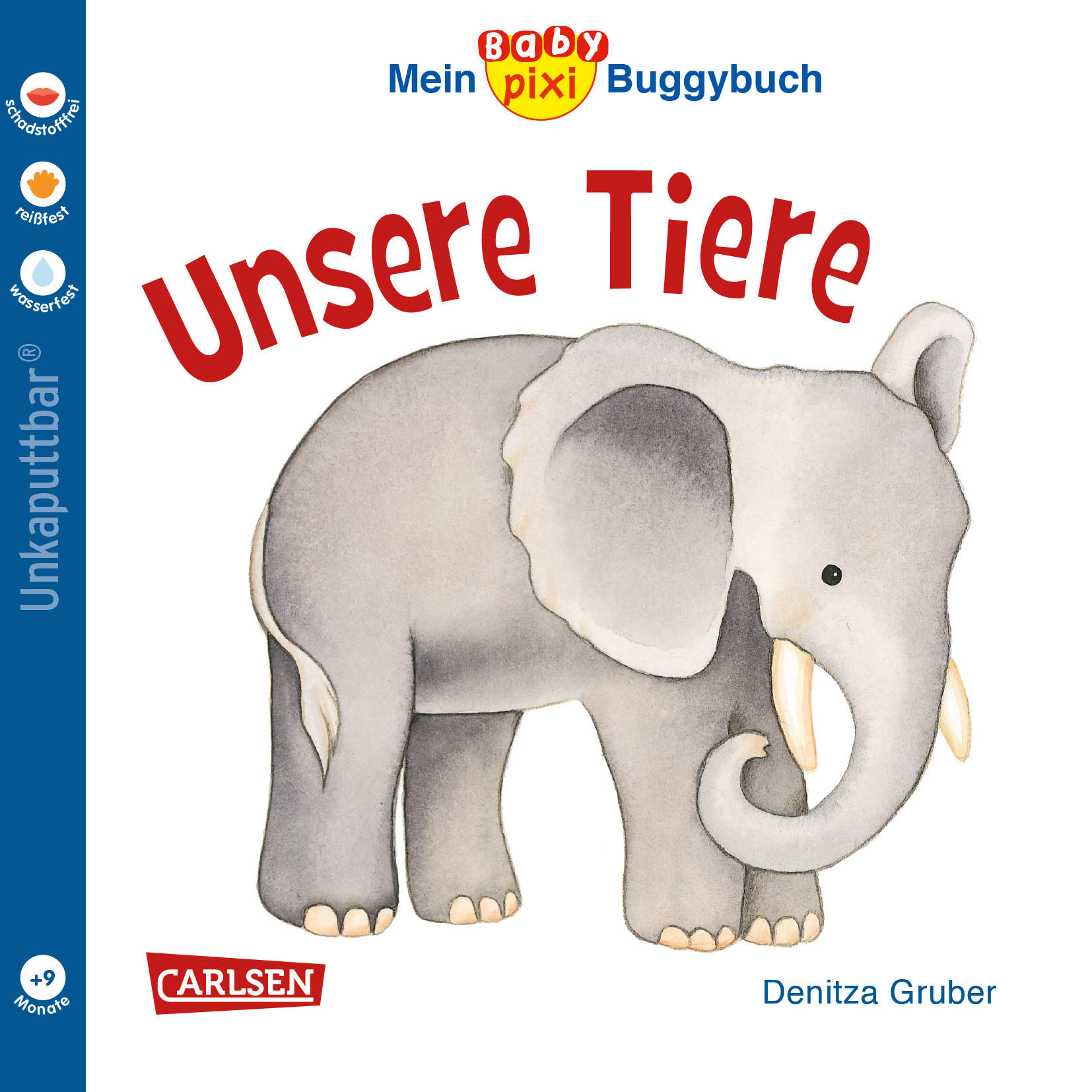 BILDERBUCH Unsere Tiere  - Basics, Papier (14/14/0,2cm) - Carlsen