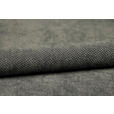 ECKSOFA in Flachgewebe Grau  - Schwarz/Grau, KONVENTIONELL, Textil/Metall (252/162cm) - Carryhome