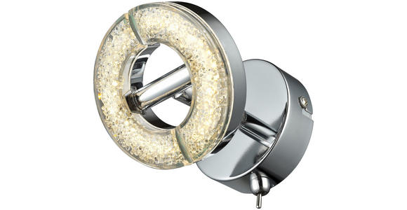 LED-STRAHLER 10/10 cm - Design, Kunststoff/Metall (10/10cm) - Novel