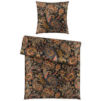 BETTWÄSCHE Satin 155/220 cm  - Schieferfarben, KONVENTIONELL, Textil (155/220cm) - Bio:Vio