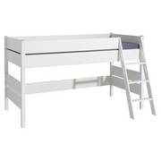 Spielbett - Weiß, KONVENTIONELL, Holzwerkstoff (90/200cm) - Paidi