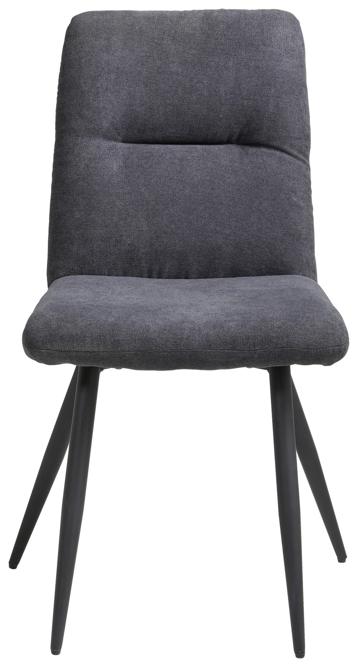 STOLICA  antracit, crna  metal, tekstil      - crna/antracit, Konvencionalno, metal/tekstil (47,50/90/62cm) - Hom`in