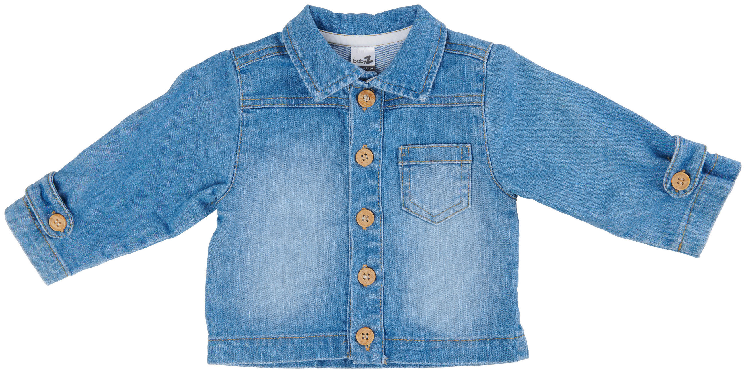 JACKE - Hellblau, Basics, Textil (74null) - Patinio