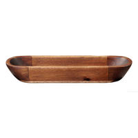 MISKA, drevo,  - farba akácie, Basics, drevo (38/4,7/10,5cm) - ASA
